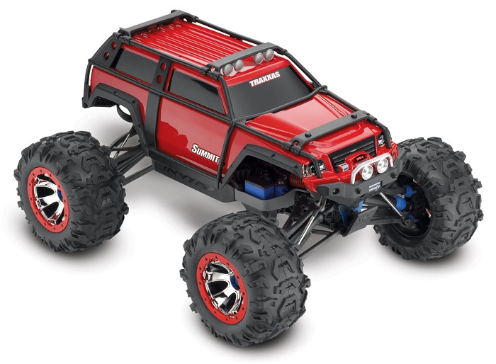 ポケットいっぱい TRAXXAS(トラクサス) Summit レッド 新品未使用品